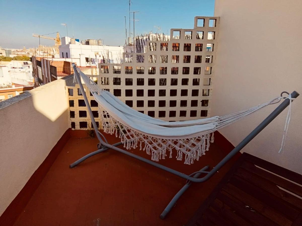 Lovely Triana Flat With Roof Terrace Sevilla Kültér fotó
